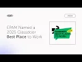 EPAM Recognized as a Glassdoor Best Place to Work for the Third Consecutive Year