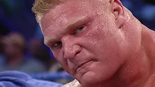 brock lesnar vs kurt angle wwe championship wwe iron man match smackdown sept 18 2003