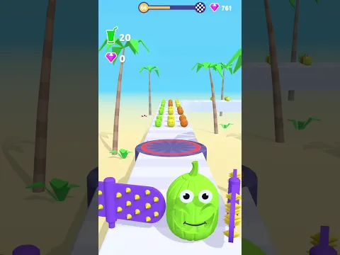 Juice run satisfying gameplay 35 #juicerun #shorts #gameplay