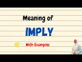 Daily vocabulary Imply Meaning Vocabgram