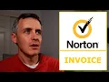 Norton LifeLock Scam Email Invoice 2024