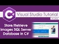 Visual Studio Tutorial 12 How to Images SQL Server in Windows Form App