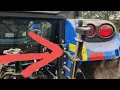 New Holland Workmaster 75 - exterior hitch adjustment lever