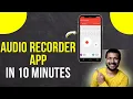 KivyMD - Recorder App in 10 Minutes Plyer Library Explained