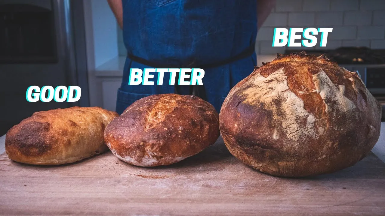 Easy Rustic Sourdough Bread Recipe | Resep Roti Rustic Sourdough