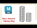 Maya Quick Rig Tutorial Series - Spring Rig