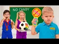 Download Lagu Snoepverbod voor kinderen op school | Grappig sluipavontuur
