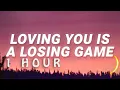 Download Lagu [ 1 HOUR ] Duncan Laurence - Loving You Is A Losing Game (Lyrics)  Arcade