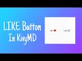 How To Create A Clickable Like Button In KivyMD KivyMD