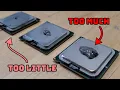 What happens if you use the WRONG amount of thermal paste