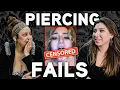 Tattoo shop piercers reacting to IG piercing FAILS - Ep 5