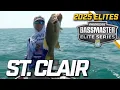 2025 Bassmaster Elite at Lake St Clair