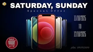 عرض خاص يومي السبت والأحد على أجهزة IPhone 17 و15 و13 وMacBook بخصم كبير متجر NR للهواتف المح 