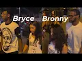 Bryce And Bronny James Brings Their Girlfriends To Paris