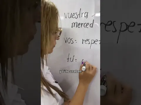 ¿Por qué en ARGENTINA dicen VOS?