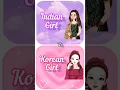 Download Lagu 💞Indian🌈 girl vs Korean💗 girl⚡ hairstyle💥/gown🎊/necklace📿/watch⏰etc.. #shirts #subscribe #cute