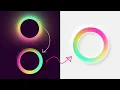Neumorphism Gradient Loader Ring Animation Effects using Html CSS Light Version