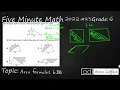 6th Grade STAAR Practice Area Formulas 6 8B -