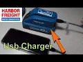 Hercules 20v USB Port Battery Adapter Harbor Freight