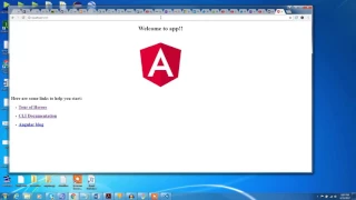 2 Angular 4 Tutorial Create Angular Project