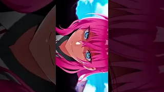 ايديت اجمل بنت انمي بشعر وردي 