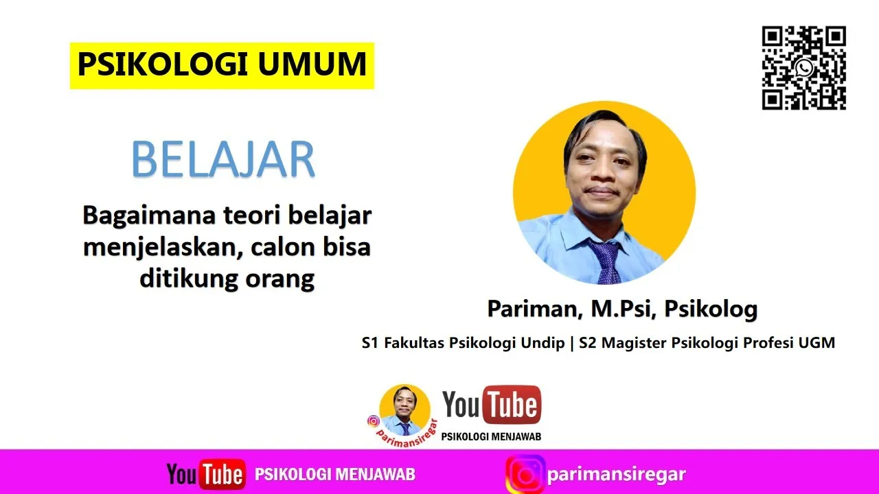 Pengantar Psikologi: Belajar dan Teori Belajar