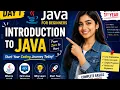 Java Tutorial for Beginners in Hindi Java Basics from Zero to Hero Day 1 placement