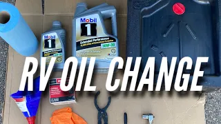 Fastest RV Oil Change