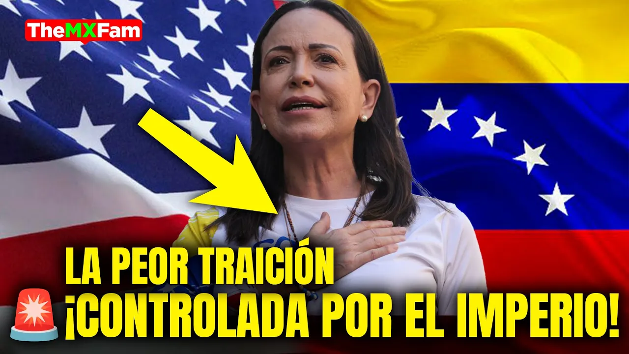 ¡ESCÁNDALO MUNDIAL! María Corina CALLA el ROBO a VENEZUELA ¡INDIGNANTE!
