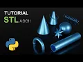 Write an STL ASCII File in PYTHON TUTORIAL