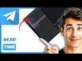 How to check message read time on Telegram Easy Trick