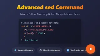 Advanced sed Command Unleash Linux Text Manipulation