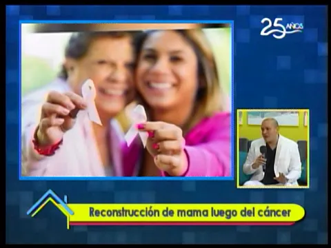 Reconstrucción de mama luego del cáncer