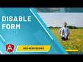 Ngx-permissions Tutorial - Disable form