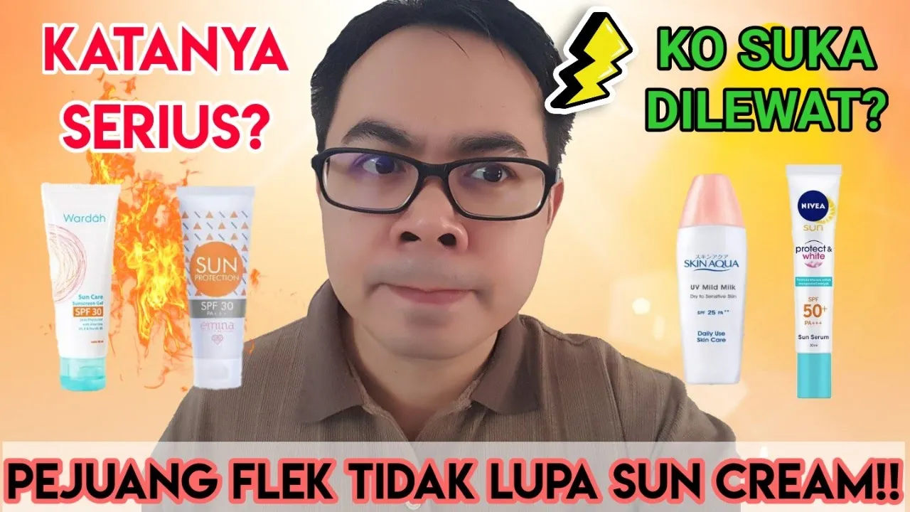 Banyak yang masih bingung apakah kulit berjerawat tetap perlu pakai sunscreen? Jawabannya: WAJIB! Me. 