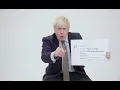 Lagu beautiful new BLUE passport - Boris Johnson