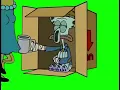 Squidward Spare Change Green Screen