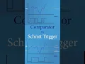 Comparator vs Schmitt Trigger Easy Animation Explanation Electronics Basics