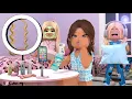 MY KIDS FIRST SLEEPOVER IN OUR NEW HOME SABRINA SHOWS UP Roblox Bloxburg Voiced Roleplay