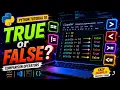 Python Tutorial 10 Comparison Operators Explained