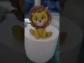 Download Lagu Fondant Cake Topper| Baby Lion| Jungle Cake decorating| DIY 3d animal birthday cake topper #shorts