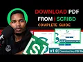 How to download pdf file from SCRIBD for FREE 2026 STEP BY STEP GUIDE