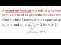 9 1-9 3 Recursive Formulas