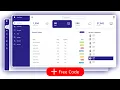 Complete Responsive Admin Dashboard - Code Free Download HTML CSS and JavaScript