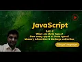 JavaScript Tutorial for Beginners Part 3 Data Types Memory Garbage Collection