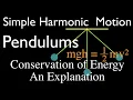 Simple Harmonic Motion 3 of 16 Pendulum Conservation of Energy An Explanation