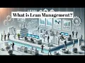 What is Lean Management Finance Economics Business and Management