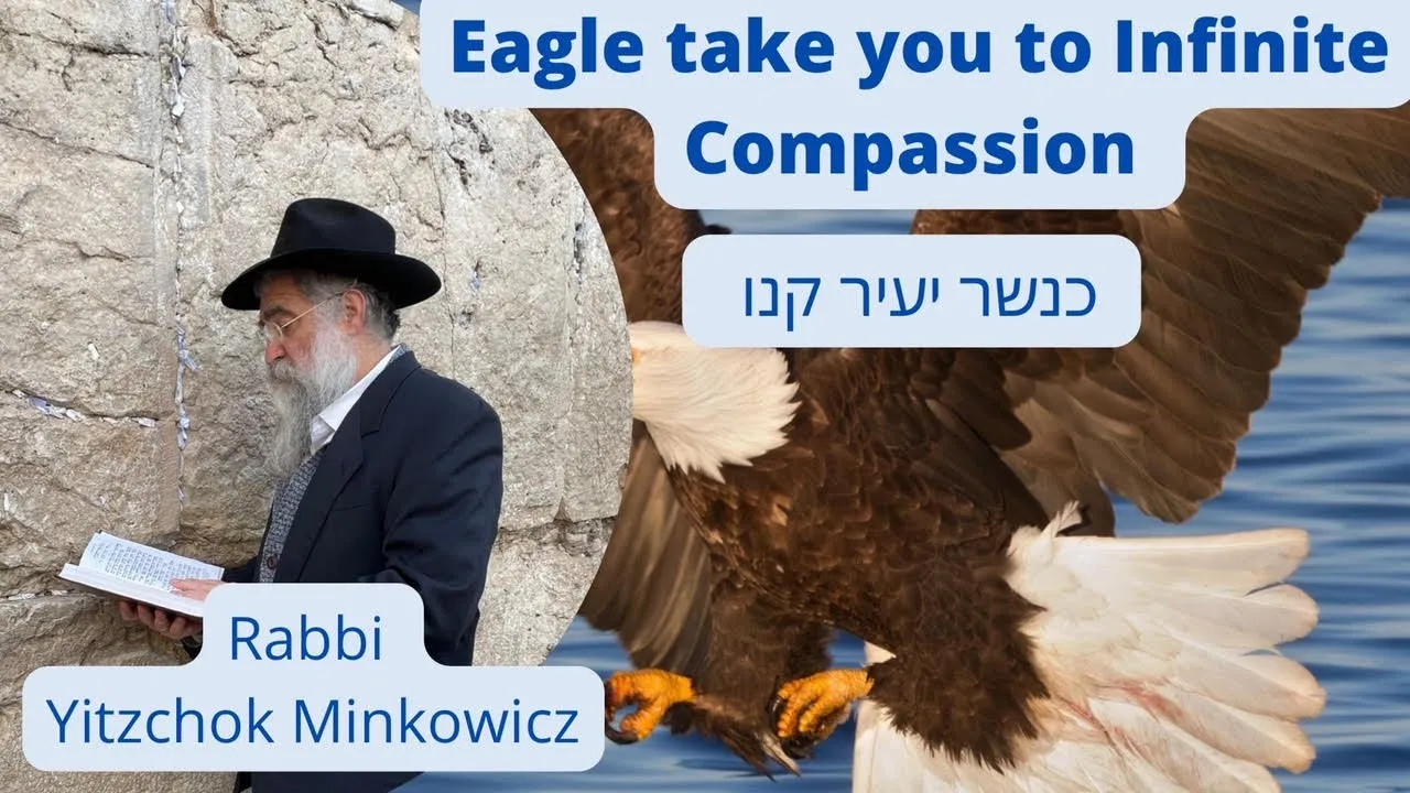 Eagle take you to infinite Compassion כנשר יעיר קנו A New Kabbalah class by Rabbi Yitzchok Minkowicz