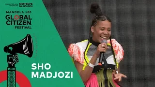 sho madjozi performs wakanda forever global citizen festival mandela 100