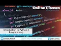 WCPSS Adult Online Classes - Introduction to Python 3 Programming